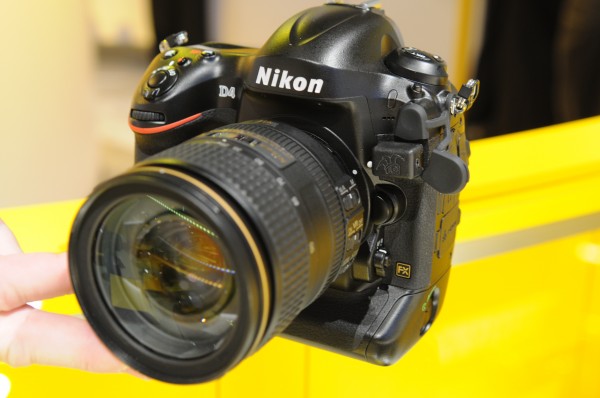 Nikon D4 with Unleashed (front view)