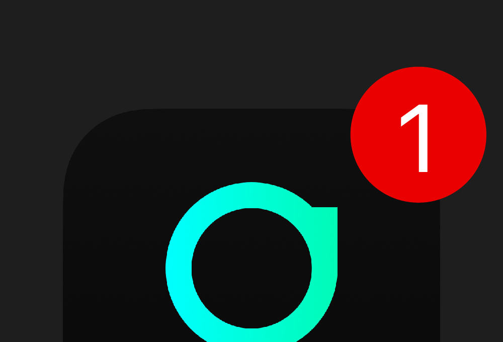 App-Icon with Badge