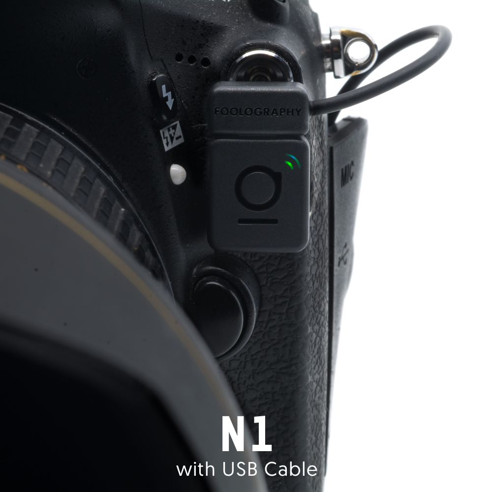 Unleashed N1 Side on Camera with USB Cable