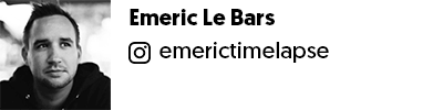 Emeric Le Bars - @emerictimelapse